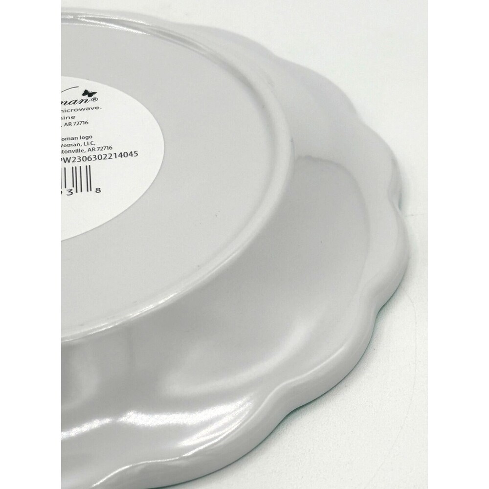 Pioneer Woman Set of 5 100% Melamine Appetizer Plates‎ Country Splatter Teal NWT - Picture 8 of 12